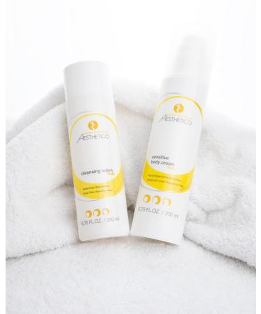Aesthetico Cleansing Lotion - pH Neutral Dead Sea Mineral Gel for Face & Body | 200 ml - All Skin Types - Buy Online on GoSupps.com