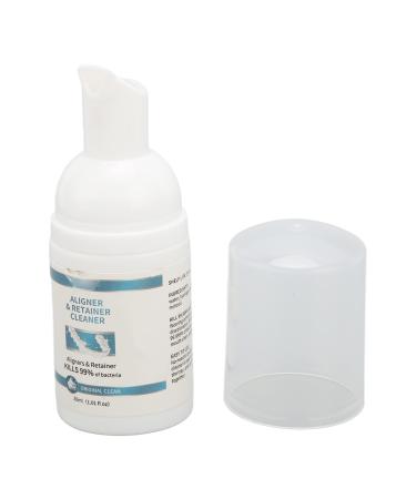 30ml Foam Cleaner for Aligner Retainer Denture Night Guard Mint Extract Retainer Night Guard Cleaner Denture Cleaner for Teeth Whitener