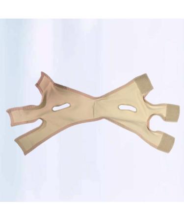 Elastic n Double Chin Reducer Strap V-Line Face Shaper Double Chin Strap Face Lifting Strap Cheek Tightening Band V-Line Face Slimming Compact XL As Shown - Buy Online on GoSupps.com
