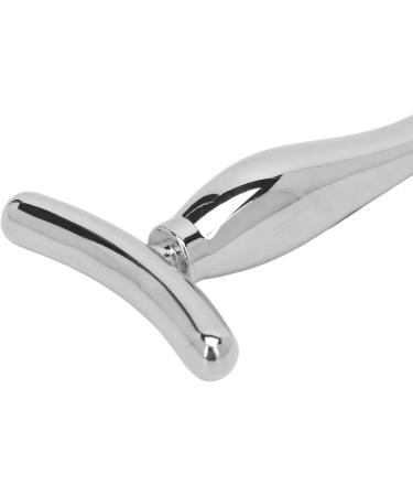 Silver Eye Cream Applicator Magic Wand - T-Shape Zinc Alloy Spoon for Tightening & Wrinkle Reduction - Buy Online on GoSupps.com