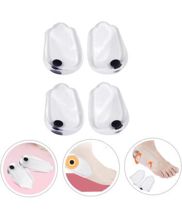 FOMIYES Heel Pad Protectors - 4 Pairs Unisex Insoles for High Heels & Bow Legs - Gel Shoe Pads for Men & Women - Buy Online on GoSupps.com