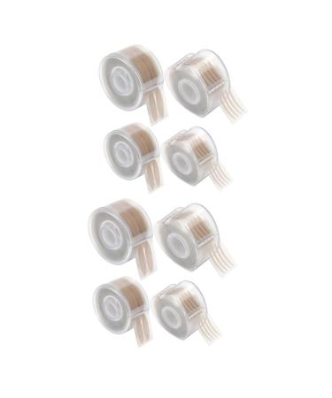 POPETPOP 8 Rolls Roll Double Eyelid Sticker Double Side Tape Eye Lift for Droopy Eye Lifter Strips Round