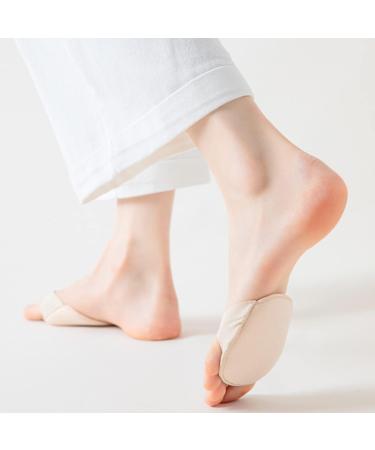High Heel Toes Pads - Honeycomb Fabric Forefoot Support 6 Pairs (White Skin Pink) for Women - Summer Comfort & Style - Buy Online on GoSupps.com