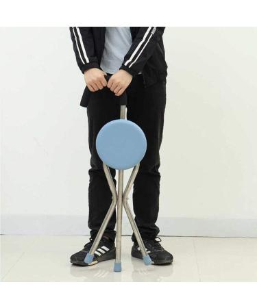 Sport Seat Walking Stick and Seat Combination - Walking Cane with Folding Seat Canes with Seats for Heavy Weight Thick Aluminum Alloy Cane Stool Seat Chairs Heavy Duty G Surprise Gift - Buy Online on GoSupps.com