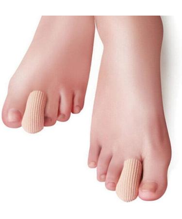 Fabric Toe Protectors - 4pcs Sleeve Covers for Blisters & Ingrown Toenails - Women's Toe Caps - 7x2x2cm - Buy Online on GoSupps.com