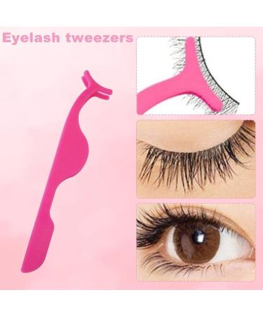 False Eyelashes Applicator Tool 3 In1 Eyelashes Tools Mascara Shield Guard Cosmetic Eyelash Applicator Eyelash Comb Upper Lower Eye Lash Helper Tool Eyelash Curler Cosmetic Tool for Women Girls - Buy Online on GoSupps.com