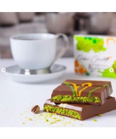 Chocolate Dubai - The Gourmet Alliance of Crispy Kada f Pistachio and Chocolate in Large Format 200 g for Even More Gourmandise! - Buy Online on GoSupps.com