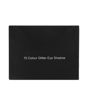 Portshade Palette - 15 Colors Waterproof Glitter Eyeshadow | Long-Lasting Makeup for Everyday & Vacation - Buy Online on GoSupps.com