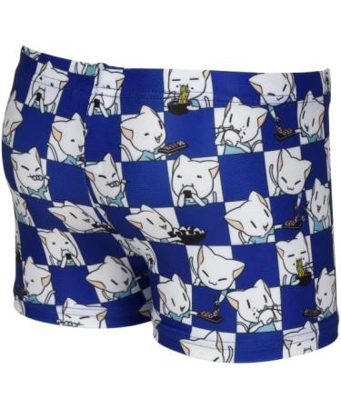 Shop ARENA Kids Swim Shorts for Boys - Friends Design Royal Multi 4-5 Years | International Shipping - Buy Online on GoSupps.com