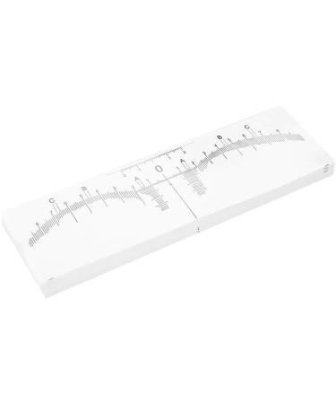 Eyebrow Ruler 50Pcs Eyebrow Shaper Stencil Eyebrow Ruler Sticker Microblading Measure Tool Eyebrow Measure Ruler Eyebrow Shaping Tools Eyebrow Measuring Tool for Make up - Buy Online on GoSupps.com