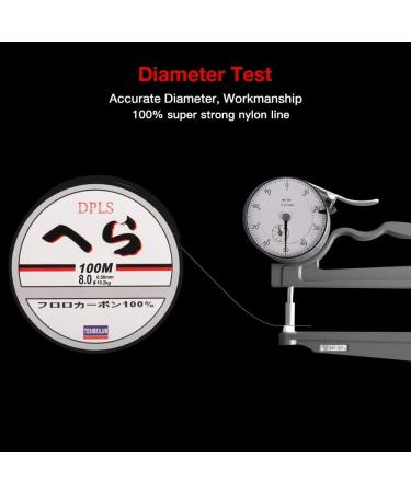 HCFGS 100m Nylon Monofilament Fishing Line - Strong Tension 0.5mm for International Shipping - Buy Online on GoSupps.com