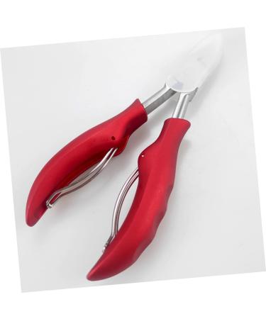 minkissy 1pc Nail Clippers Pedicure Tool Round Nose Nails Tools Nail Pliers Jewelry Making Pliers Thick Nail Painting Tools Nail Implements Nail Scissors Stainless Steel Nail Set Arc 13.8x6.8cm - Buy Online on GoSupps.com