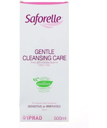 Saforelle Gentle Cleansing Care 500ml - Pack of 1 | Effective & Soothing Feminine Wash - Buy Online on GoSupps.com
