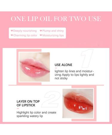 Swaqanry Raspberry Plumping Lip Oil - Long Lasting Hydrating Lip Gloss for Nourished Lips - Buy Online on GoSupps.com