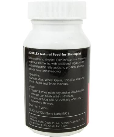 Aqualex Natural food for aquarium shrimp 40 g - Buy Online on GoSupps.com
