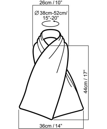 Care Designs Cross Scarf Style Clothing Protector in Charcoal Black - Buy Online on GoSupps.com