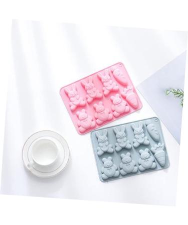 Alipis 2pcs Silicone Cake Mold Clay Molds Candy Molds Easter Themed Molds DIY Baking Moulds Candy Decor Baking Accessory Silicone Molds Crystal Cupcake Chocolate Accessories Silica Gel - Buy Online on GoSupps.com