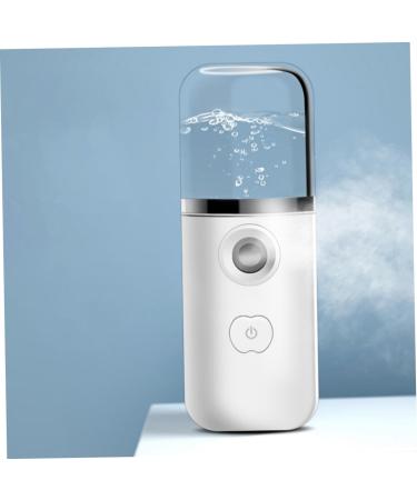 BIUDECO 2pcs Hydrating Instrument Nano Face Steamer Nano Mist Sprayer Moisturizing Facial Mister White Abs - Buy Online on GoSupps.com