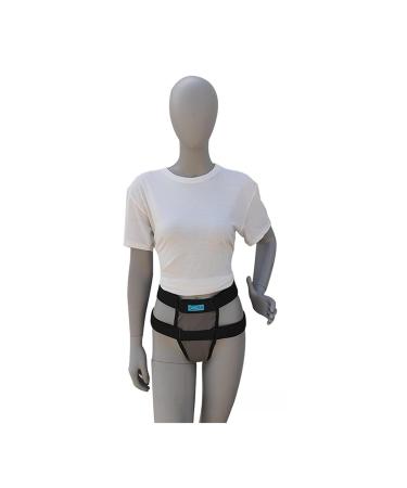 LXSMNO1 o VSling Support belt to relieve uterine incidents and support the pelvis to correct the sloping pelvis large over 50 kg Black Large over 50 kg - Buy Online on GoSupps.com