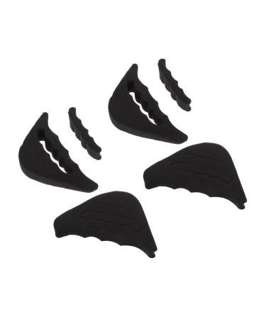 NOLITOY 6 Pairs Half Size Padded Toe Plug Shoe Head Cushion High Heel Toe Plug High-Heeled Shoe Tip Mat Shoe