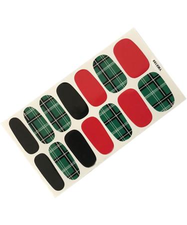 dijiusidy Nail Art Stickers Self-Adhesive Fingernail Decal with Strap Glue DIY Art Decor Full Cover Manicure Kits for Women Girls YMX199 - Buy Online on GoSupps.com