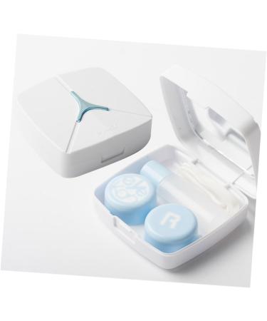 Solustrie Contact Lens Case Set - Portable Mini Holder for Lens Storage | Travel-Friendly Container - Buy Online on GoSupps.com