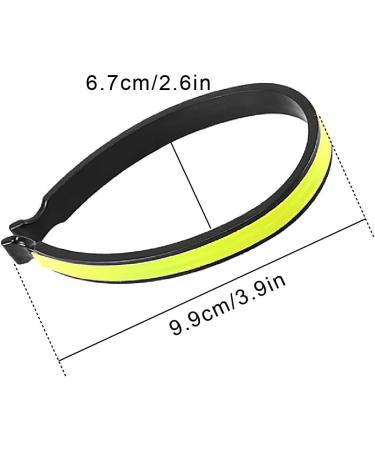 4-Piece Bicycle Trouser Clamp Set | Reflective Ankle Ligaments | Bike Pants Protection for Men & Women - Ideal for Joggers & Cyclists - Buy Online on GoSupps.com