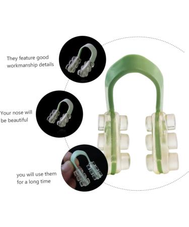 Healifty 2 Sets Nose Clip Set | Anti Snoring Nasal Clip for Snoring and Beauty | Green Woman - Buy Online on GoSupps.com