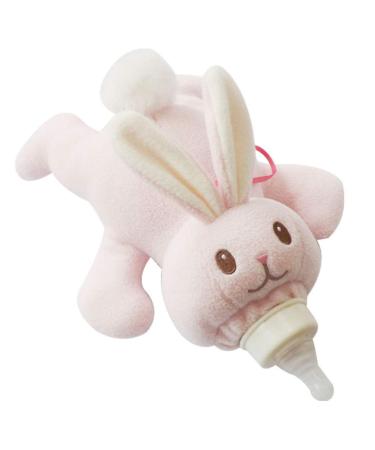 Exceart Bunny Shaped Baby Bottle Holder - Portable Self Feeding Milk Bottle Support Cushion - Buy Online on GoSupps.com