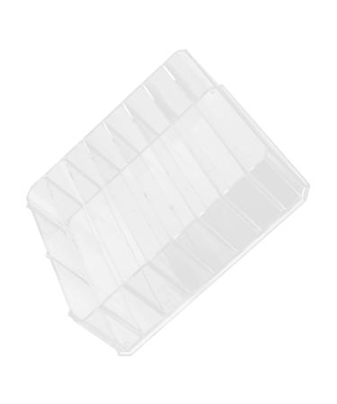Outanaya 1 Set Divider Storage Box Eyeshadow Sunglasses Storage Organizer Multi-purpose Cosmetic Rack Blush