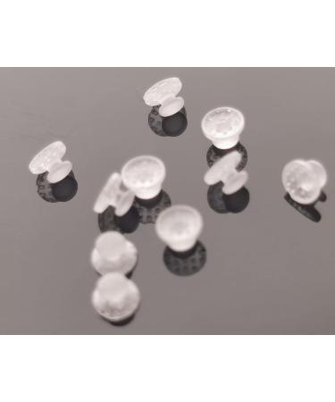Orthodontic Composite Lingual Buttons - Pack of 10 Transparent Round Base | Dental Bondable Buttons - Buy Online on GoSupps.com