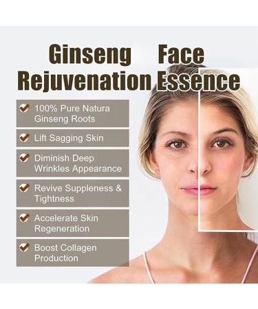  1/2/3 Jars Ginseng Anti-Wrinkle Serum And Cream Ginseng Extract Liquid Ginseng Peptide Anti-Ageing Serum Ginseng Moisturizing Cream Collagen Firming Peptides Ginseng Essence (2Count (Pack of 2)) - Buy Online on GoSupps.com
