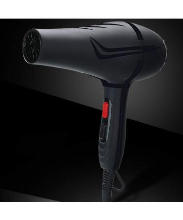 High Power Hair Dryer Professional Ionic Hair Dryer 2000W Salon Lightweight Hairdryer Three Heat and Two Speeds Hot and Cold Wind Constant Temperature Hair care1.8 Metre Power for Home & Salon Black - Buy Online on GoSupps.com