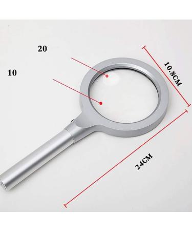 Handheld HD with Lights 10 Times Old Reading 20 Times Portable High Times Children Extra Large Light - Buy Online on GoSupps.com