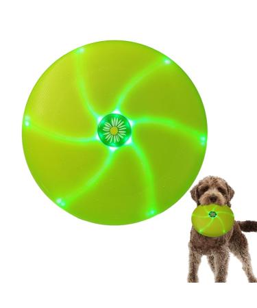 LED DOG FLYING Disc Luminating Frisbee 25 cm Dogs Flying Saucer Dog toy Flying Disc dogs for dog training catching playing