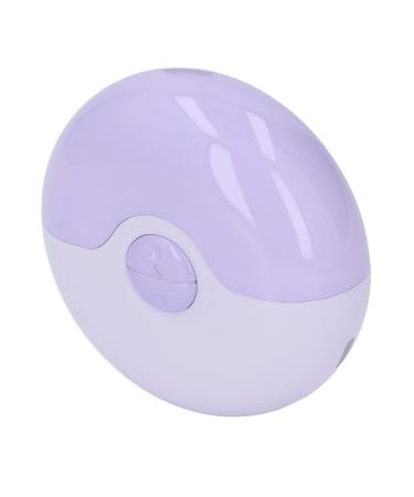 Electric Nail Clippers USB Rechargeable Safety Automatic Nail Trimmer for Night (Purple)