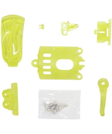 Obahdirry 1Set Light Yellow Hair Clipper Back Housing Cover Clear Front Lid for Hair Trimmer Tools Kit - Buy Online on GoSupps.com