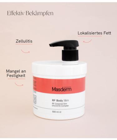 Mastermal Anti-Cellulite Body Oil | 500ml Fat Burning & Skin-Lift Cream for Men & Women | Slimming Gel for Tightening Stomach & Reducing Cellulite - Buy Online on GoSupps.com