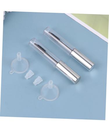 VINTORKY 10pcs Mascara Bottle Empty Bottles Empty Mascara Tube with Eyelash Wand Mascara Storage Bottle Clear 1 g (Pack of 1) Silver - Buy Online on GoSupps.com