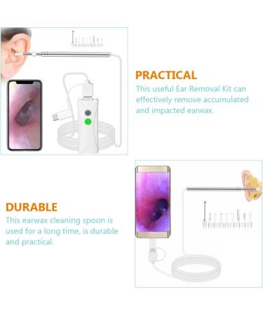 Wireless Otoscope Ear Wax Remover Set | Professional Ear Cleaning Tool with Camera | Healeved Visible Ear Pick | Assorted Colors - Buy Online on GoSupps.com