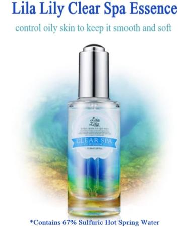  LilaLily Clear Spa Essence | Sebum Control Serum for Oily Skin | Retain Moisture & Hydrate | Korea Beauty Face Care 50ml - Buy Online on GoSupps.com