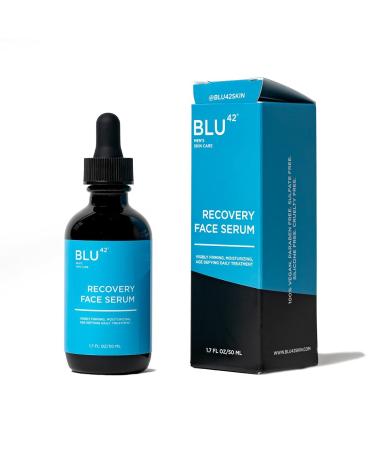 Blu42 Men's Recovery Face Serum | Anti-Aging Hydrating for most skin types | 50ml
