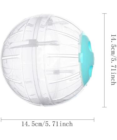 JVHLOV Dwarf Hamster Ball Hamster Running Wheel Small Animal Activity Toy Hamster Ball Pet Mouse Mice Gerbil Exercise Wheel Toy Blue 14.5cm/5.71inch diameter - Buy Online on GoSupps.com
