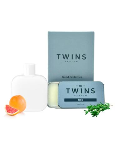 No.1109 | Impression of Blanc | Men's Solid Perfume | 053.4 Oz / 15 gr Eau De Lacoste L.12.12 Blanc Impression
