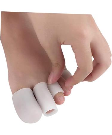 Hemoton 10pcs Bunion Separator Protectors - Gel Silicone Sleeves for Men - White 3x2.5cm - Buy Online on GoSupps.com
