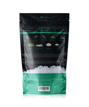 Tea Tree Oil Foot Soak with Epsom Salt for Toenail Fungus & Athlete's Foot - Made in USA - 1 lb - Buy Online on GoSupps.com