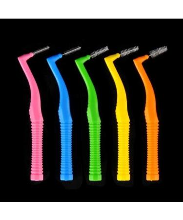 Chironal 20PCS/Set L Shape Brushing Your Teeth Wire Brush - 0.6mm-1.5mm - Buy Online on GoSupps.com