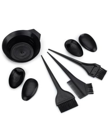 Professional Double-Sided Hair Dye Tool Set with Brush & Bowl - Ideal for Salon Use | Black Hair Dye Dyeing Tool - Buy Online on GoSupps.com