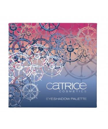Catrice Cosmetics Cruise Couture Eyeshadow Palette - Limited Edition 5 Shades (White Red Orange Light Blue Dark Blue) - 4G with Double-Sided Applicator - International Shipping Available - Buy Online on GoSupps.com