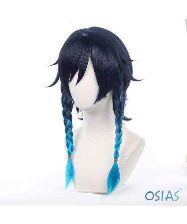 Venti Cosplay Wig - Premium Genshin Impact Costume Replica - Buy Online on GoSupps.com